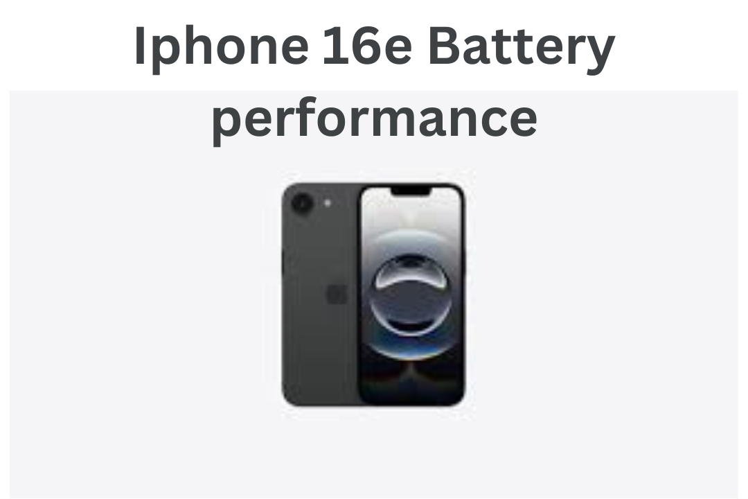 iphone 16e battery