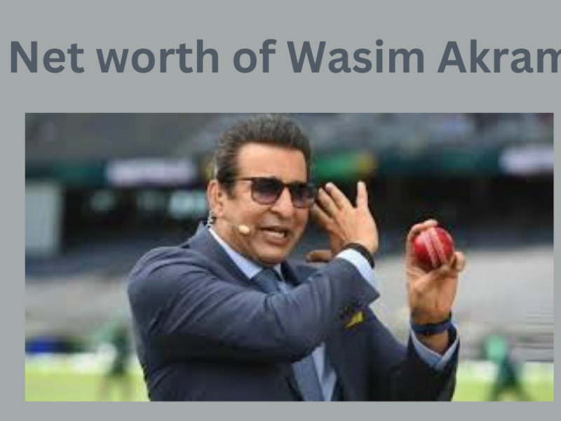 wasim akram net worth