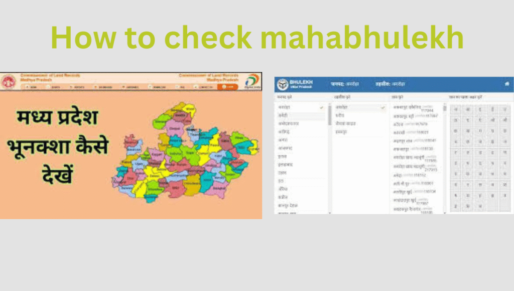 bhulekh portal land records