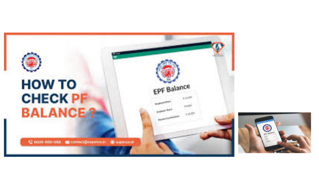 check PF balance without login