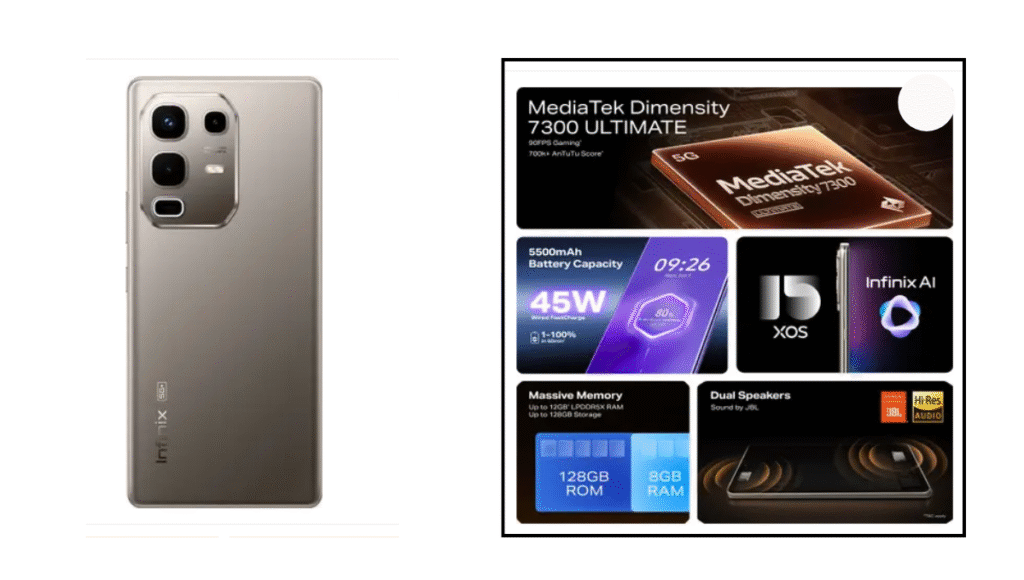 Infinix Note 50s mobile price