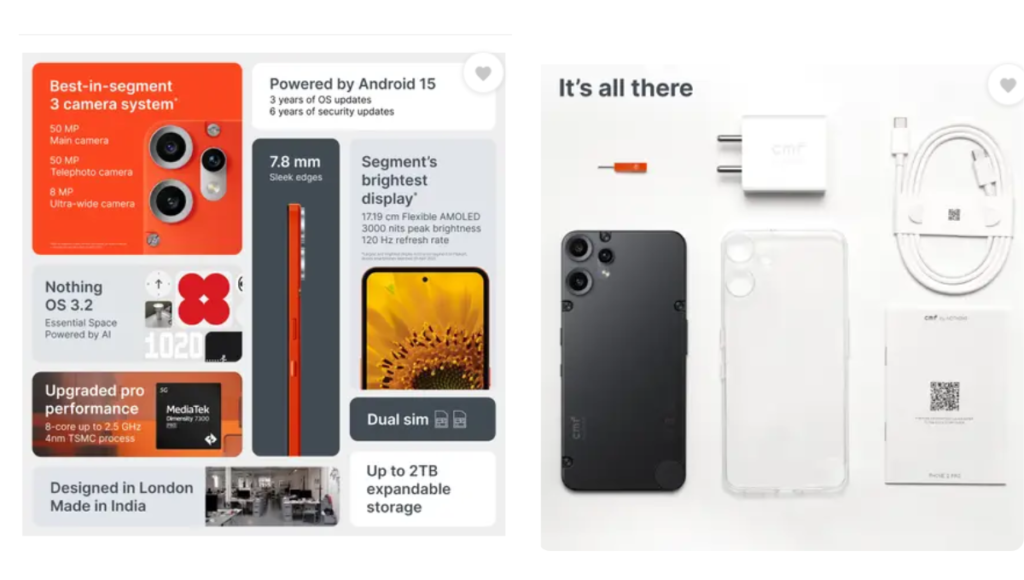 nothing cmf phone 2 pro price 2025