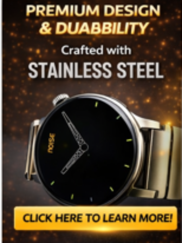 Premium Stainless Steel Smartwatch