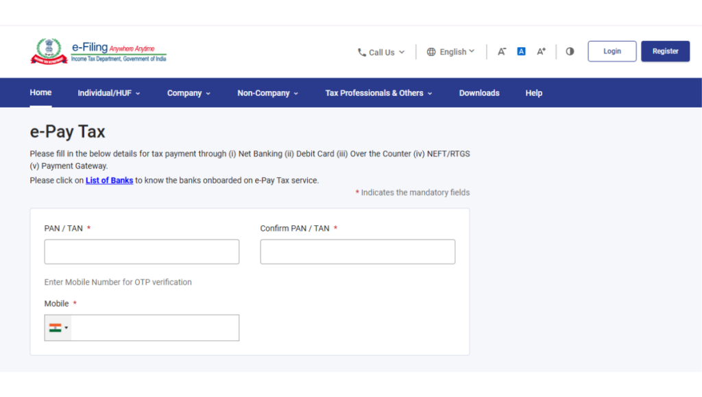 pan aadhaar link online status