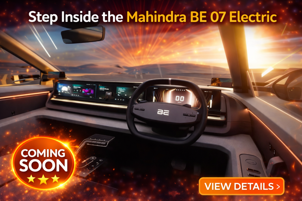 mahindra be 07 electric car 2026