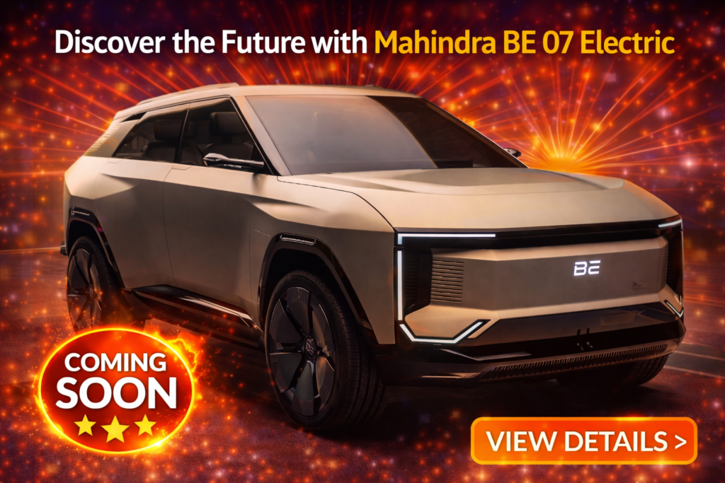 mahindra be 07 electric car 2026