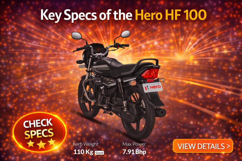 hero hf 100 bike price 2026