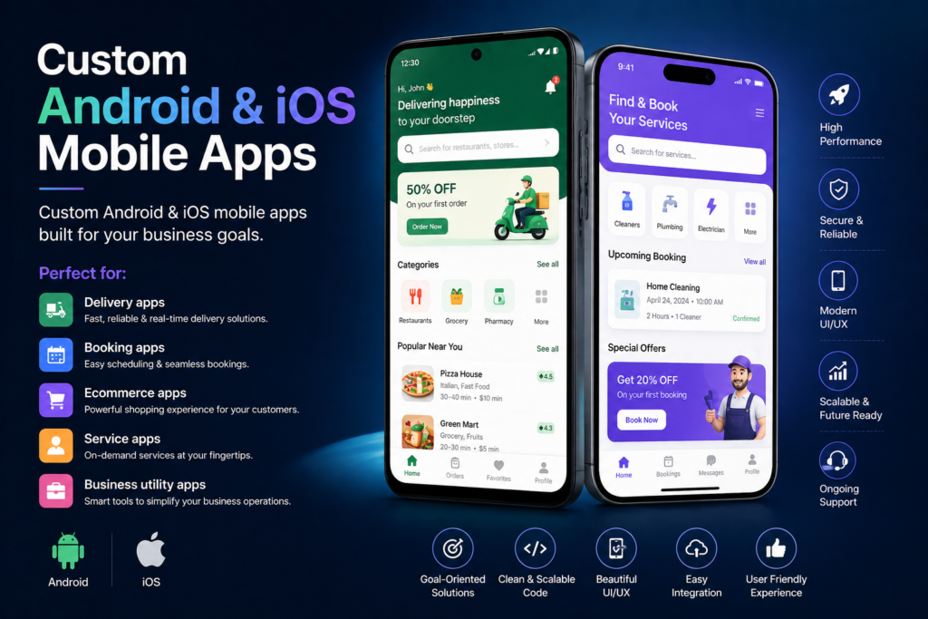 Professional Website & Mobile App Development Services