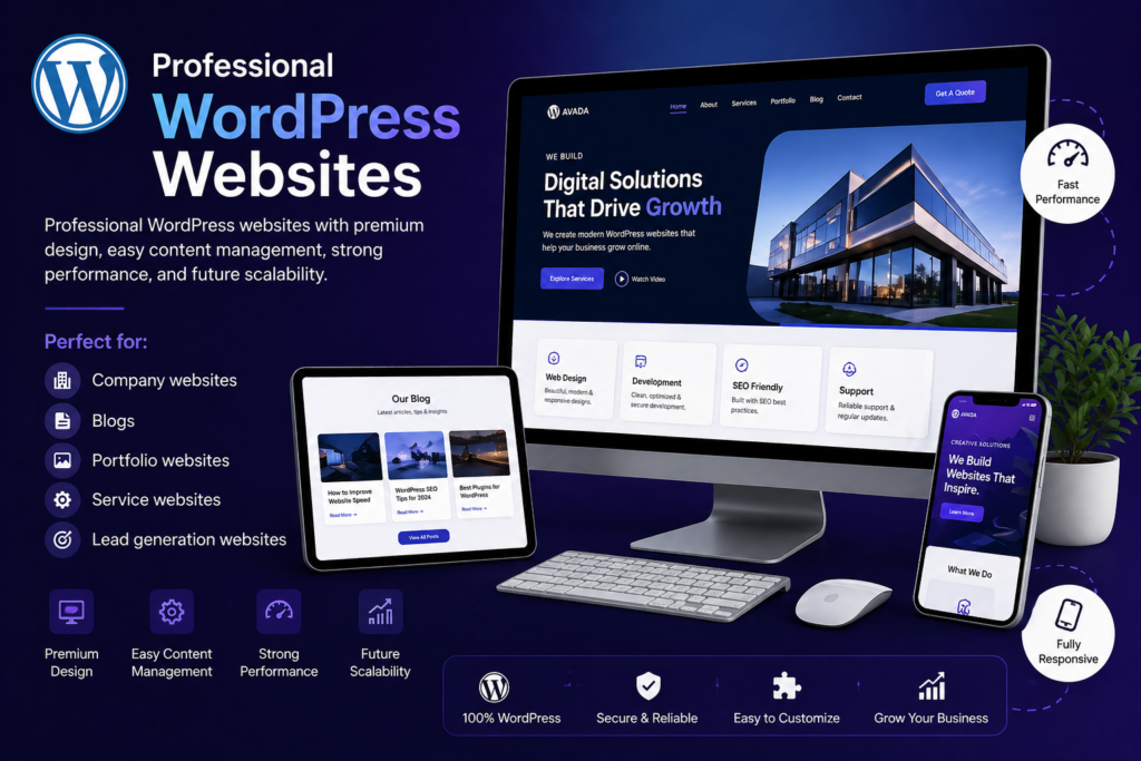Professional Website & Mobile App Development Services