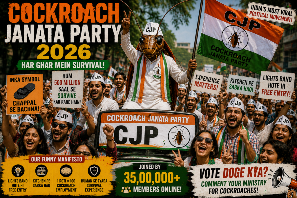 Cockroach Janata Party 2026
