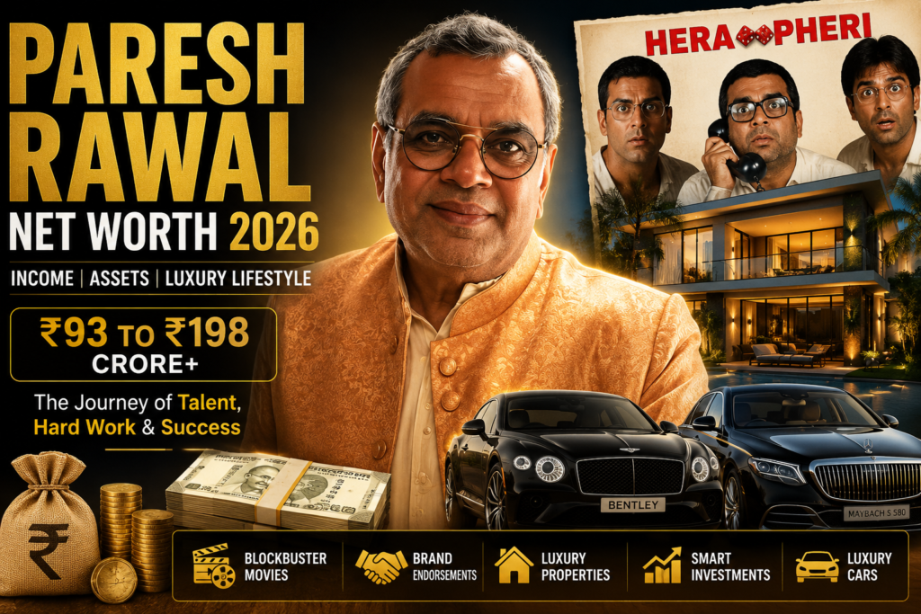 Paresh Rawal Net Worth 2026